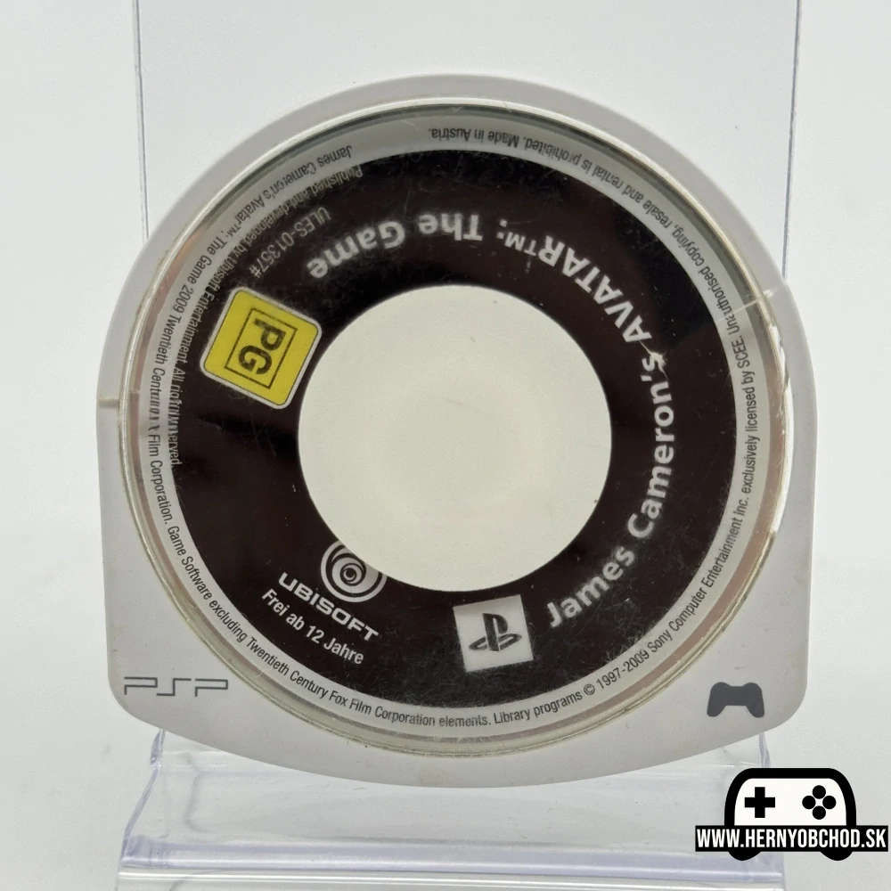 𝗝𝗮𝗺𝗲𝘀 𝗖𝗮𝗺𝗲𝗿𝗼𝗻´𝘀 𝗔𝘃𝗮𝘁𝗮𝗿: 𝗧𝗵𝗲 𝗚𝗮𝗺𝗲 (𝗣𝗦𝗣): Hra + manuál (Anglický obal)