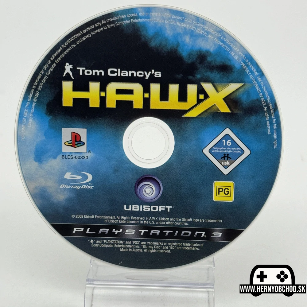 𝗧𝗼𝗺 𝗖𝗹𝗮𝗻𝗰𝘆'𝘀 𝗛𝗔𝗪𝗫 (𝗣𝗦𝟯): Hra + manuál | Disk má škrabance | Francúzsky obal