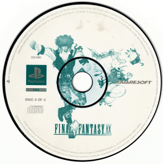 Final Fantasy IX DISC 4 of 4 (PS1)