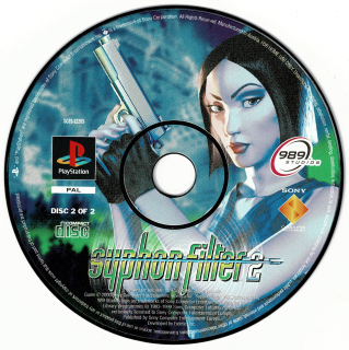 Syphon Filter 2 DISC 2 of 2 (PS1)