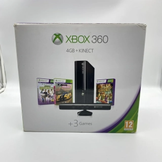 Xbox 360E + Kinect Krabica (4GB)