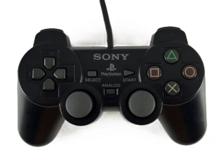 Playstation 2 ovládač (čierny)
