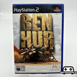 𝗕𝗲𝗻 𝗛𝘂𝗿: 𝗕𝗹𝗼𝗼𝗱 𝗼𝗳 𝗕𝗿𝗮𝘃𝗲𝘀 (𝗣𝗦𝟮): Hra bez manuálu | Anglický obal