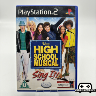 𝗛𝗶𝗴𝗵 𝗦𝗰𝗵𝗼𝗼𝗹 𝗠𝘂𝘀𝗶𝗰𝗮𝗹 𝗦𝗶𝗻𝗴 𝗜𝘁! (𝗣𝗦𝟮): Hra + manuál | Anglický obal