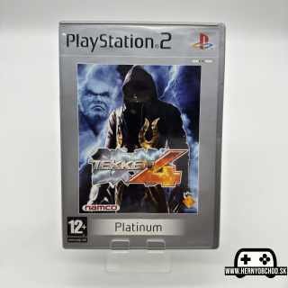 𝗧𝗲𝗸𝗸𝗲𝗻 𝟰 (𝗣𝗦𝟮): Hra bez manuálu | Platinum verzia | Anglický obal