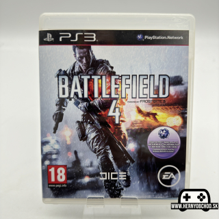 𝗕𝗮𝘁𝘁𝗹𝗲𝗳𝗶𝗲𝗹𝗱 𝟰 (𝗣𝗦𝟯): Hra + manuál a letáčiky | Anglicko-severský obal