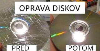 Oprava CD/DVD