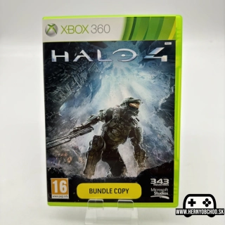 𝗛𝗔𝗟𝗢 𝟰 (𝗫𝗯𝗼𝘅 𝟯𝟲𝟬): Hra + letáčik (Slovensko-český obal). Bundle copy